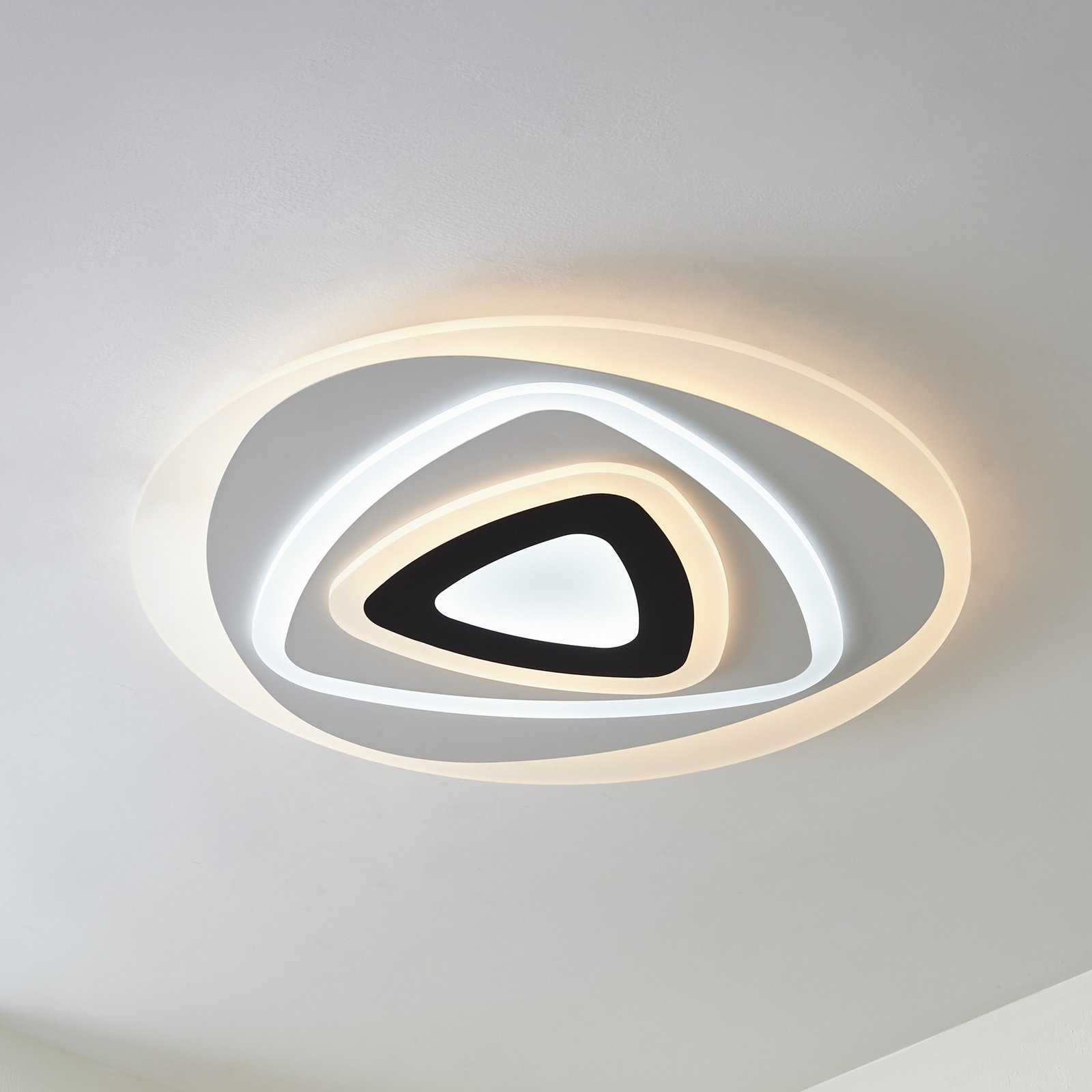 Lindby LED-Deckenleuchte Rebeka, Ø 70 cm, CCT, Fernbedienung