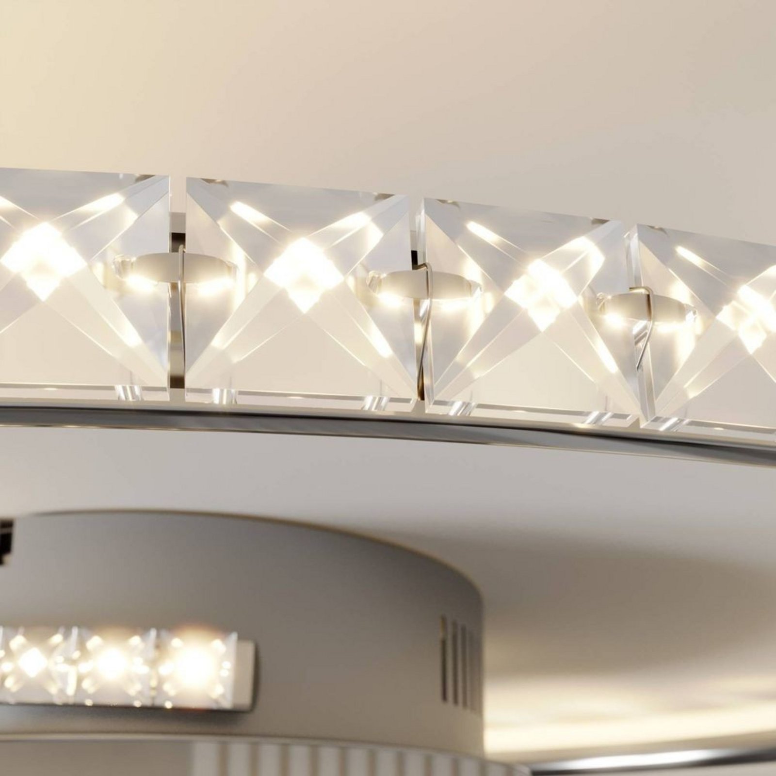 Joline LED Plafonieră Ø45 Chrome/Clear - Lindby