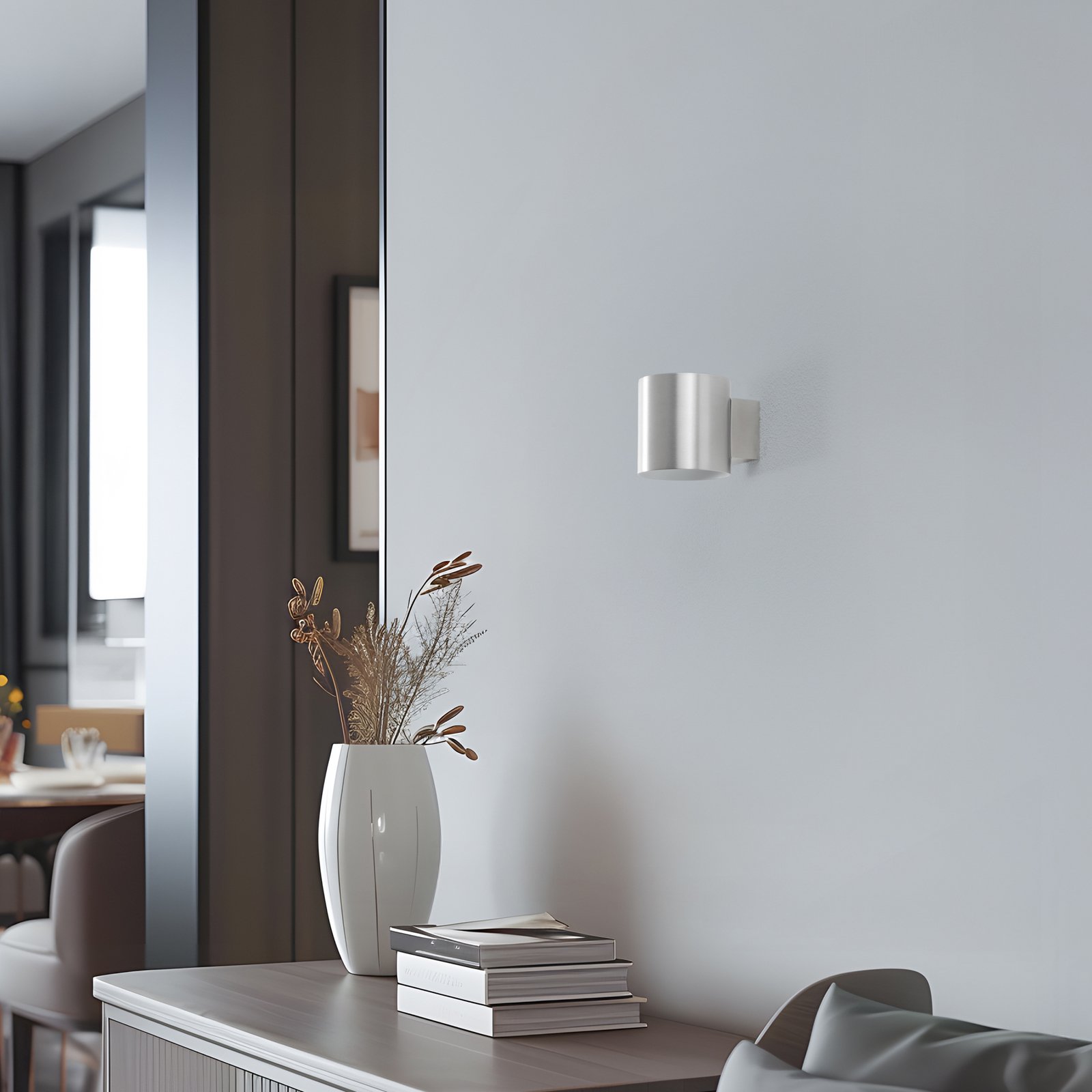 Enkel up-and-down vegglampe Project aluminium