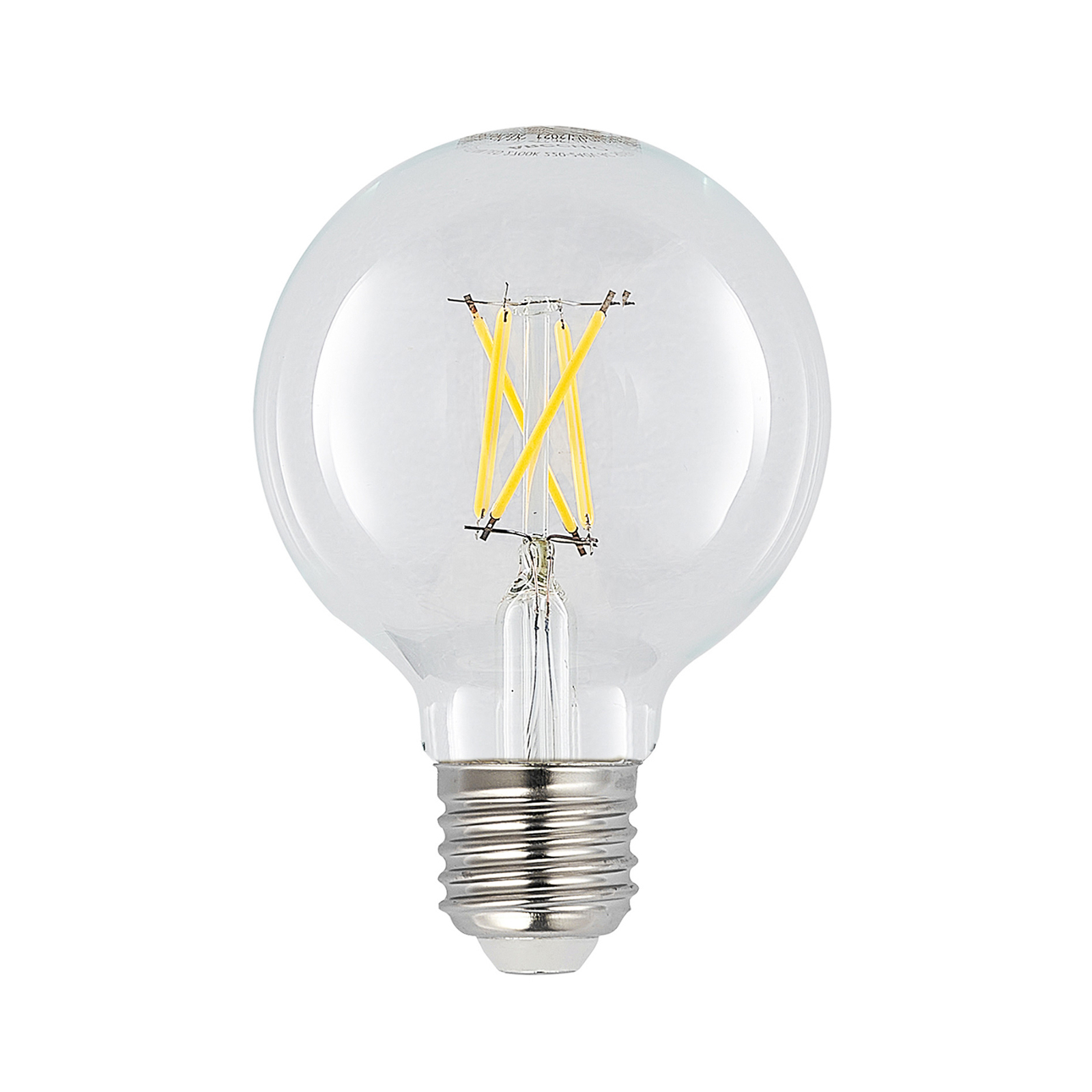 Ampoule LED E27 4W G80 2 700 K filament, 2x