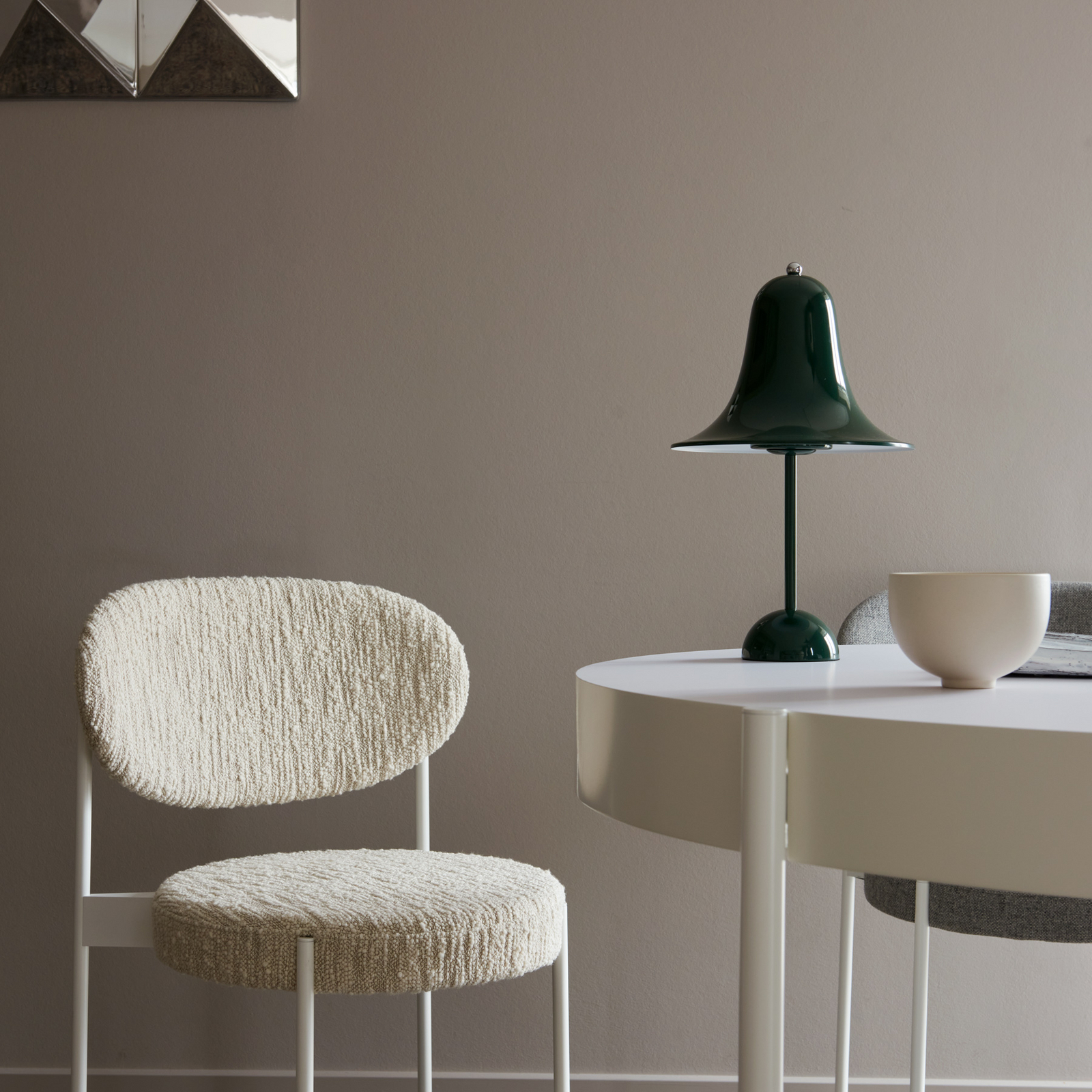 Pantop Portable Lanmpe de Table Dark Green - Verpan