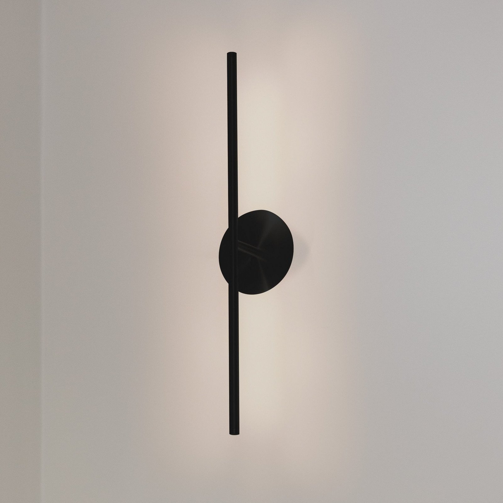 UMAGE Aplică de perete LED Omni negru lungime 74 cm - Camera de zi / sufragerie - Design - Metal