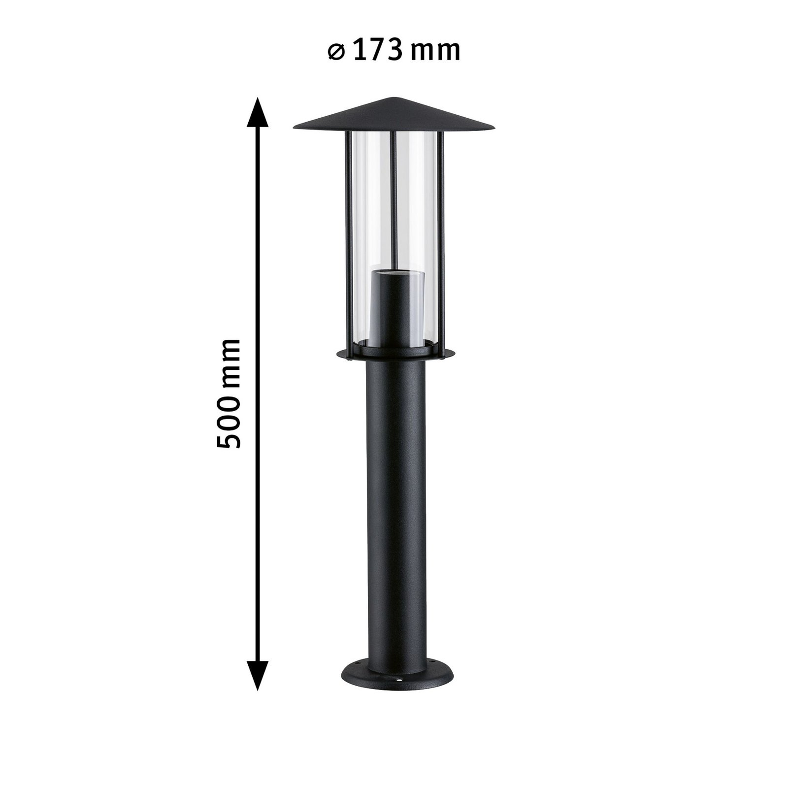 Classic All'aperto Dissuasore Insect Friendly IP44 Black - Paulmann