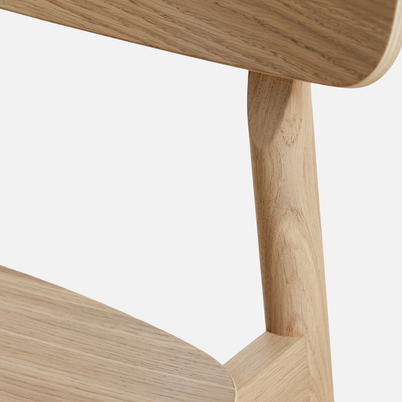 Tabouret de bar Soma, bois clair, hauteur 101 cm, chêne - Woud Tabouret de bar Soma, bois clair, hauteur 101 cm, chêne - Woud