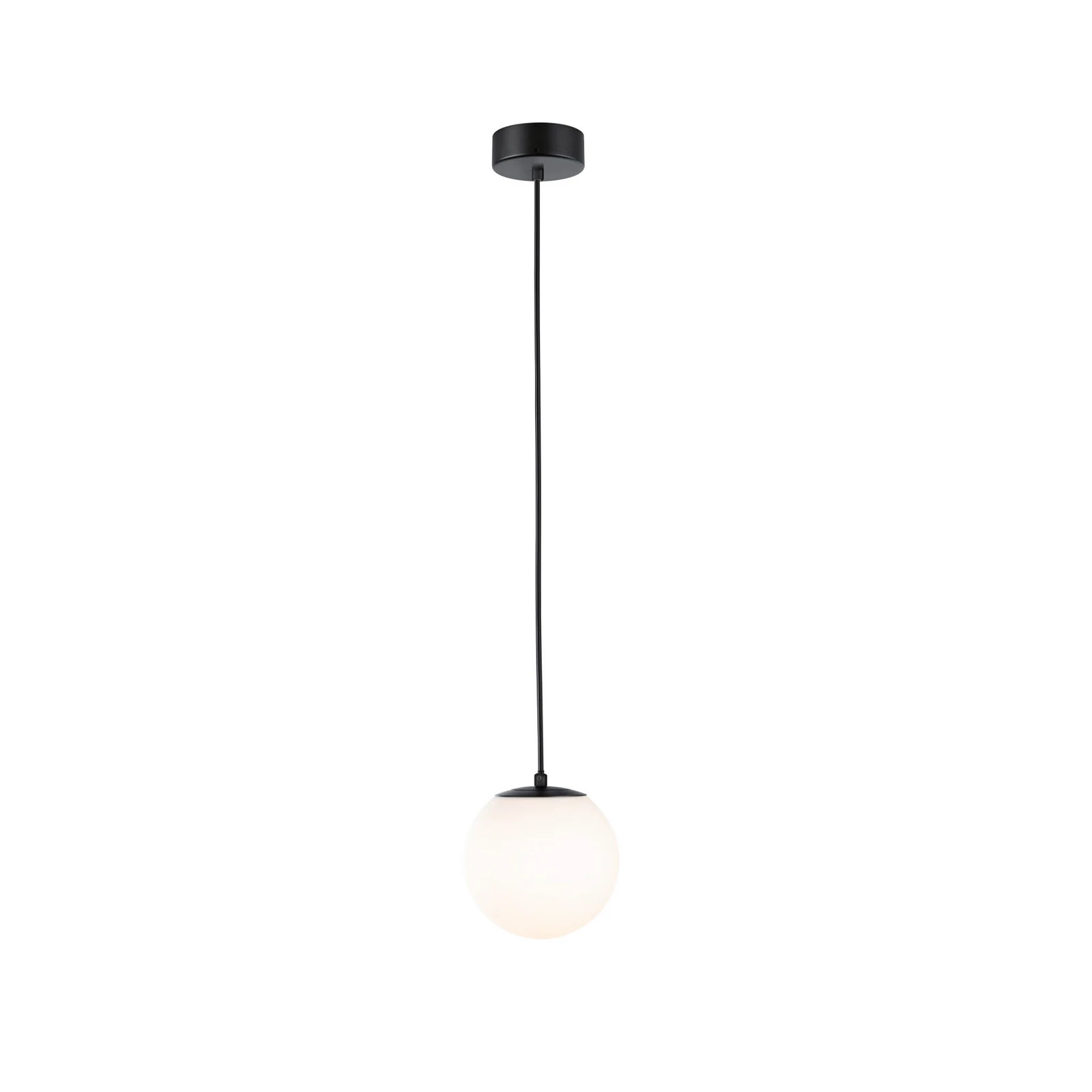 Suspension LED Paulmann Gove IP44 à 1 lampe noir