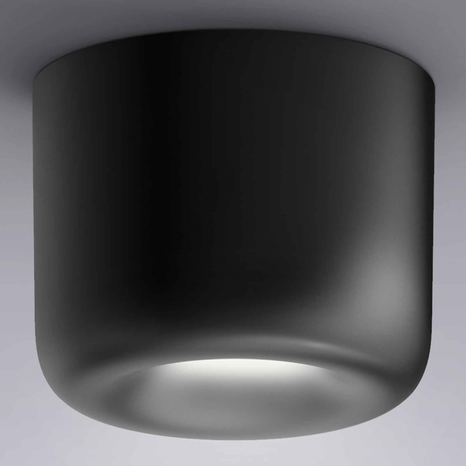 serien.lighting Cavity Ceiling L, black