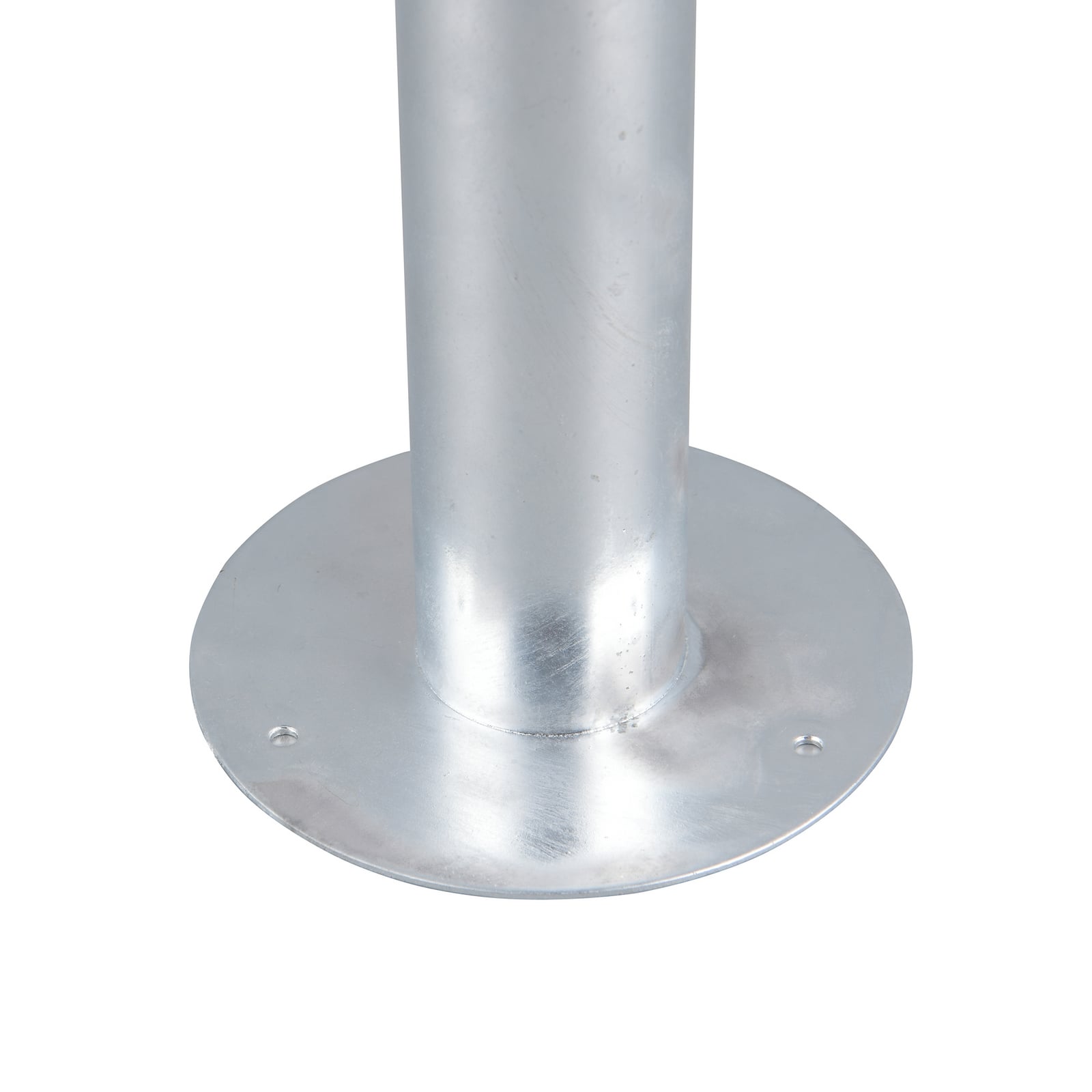 Sockellampe Ruvuuma, zinkfarben, Höhe 50 cm, Metall, IP44