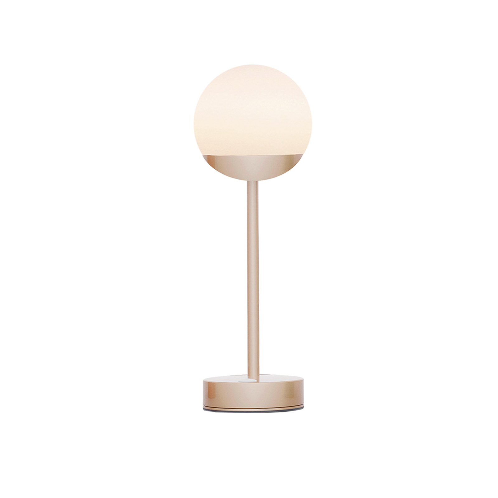 Stolní lampa Newgarden Norai Slim LED, mosazná barva