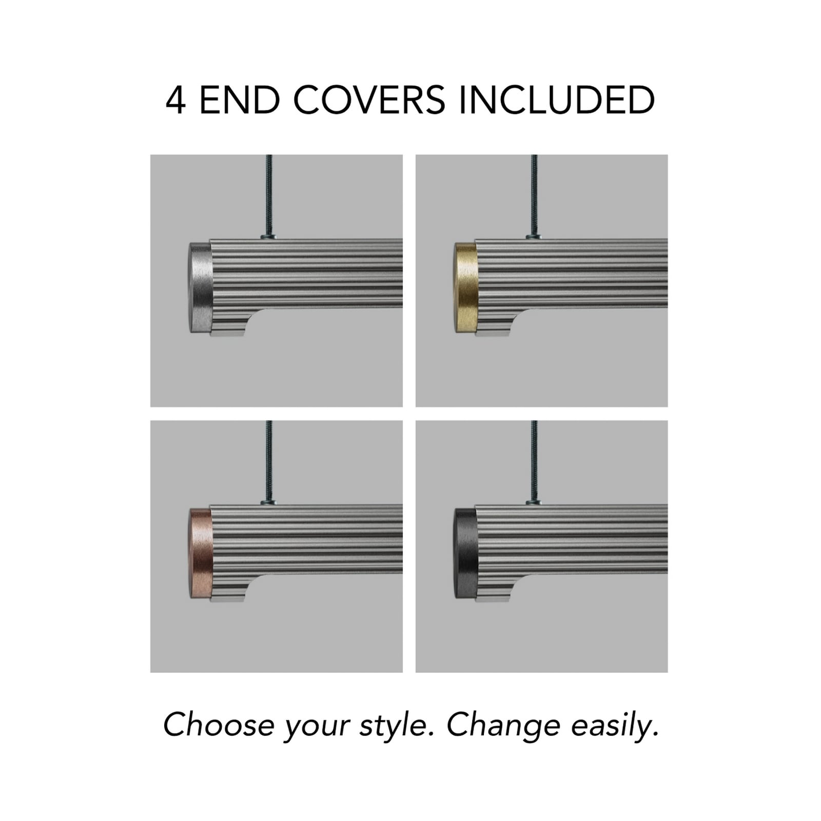 Velvet S1400 Switch LED pendant light, titanium - LIGHT-POINT Velvet S1400 Switch LED pendant light, titanium - LIGHT-POINT