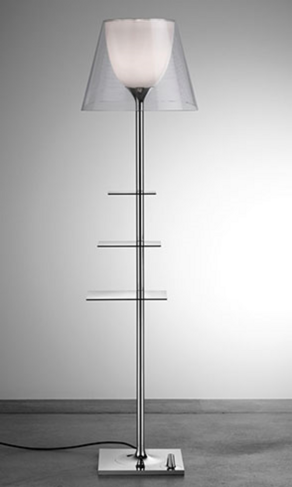 Bibliotheque National Lampadar Transparent - Flos