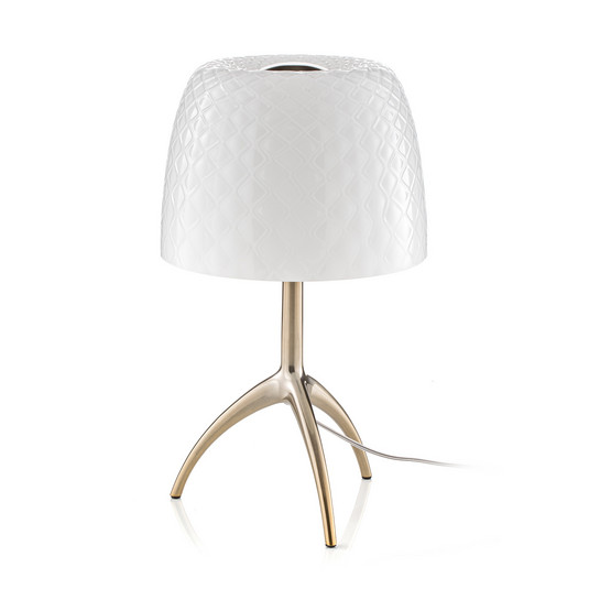 Lumiere 30 table lamp, 45 cm, Pastille, on/off - Foscarini