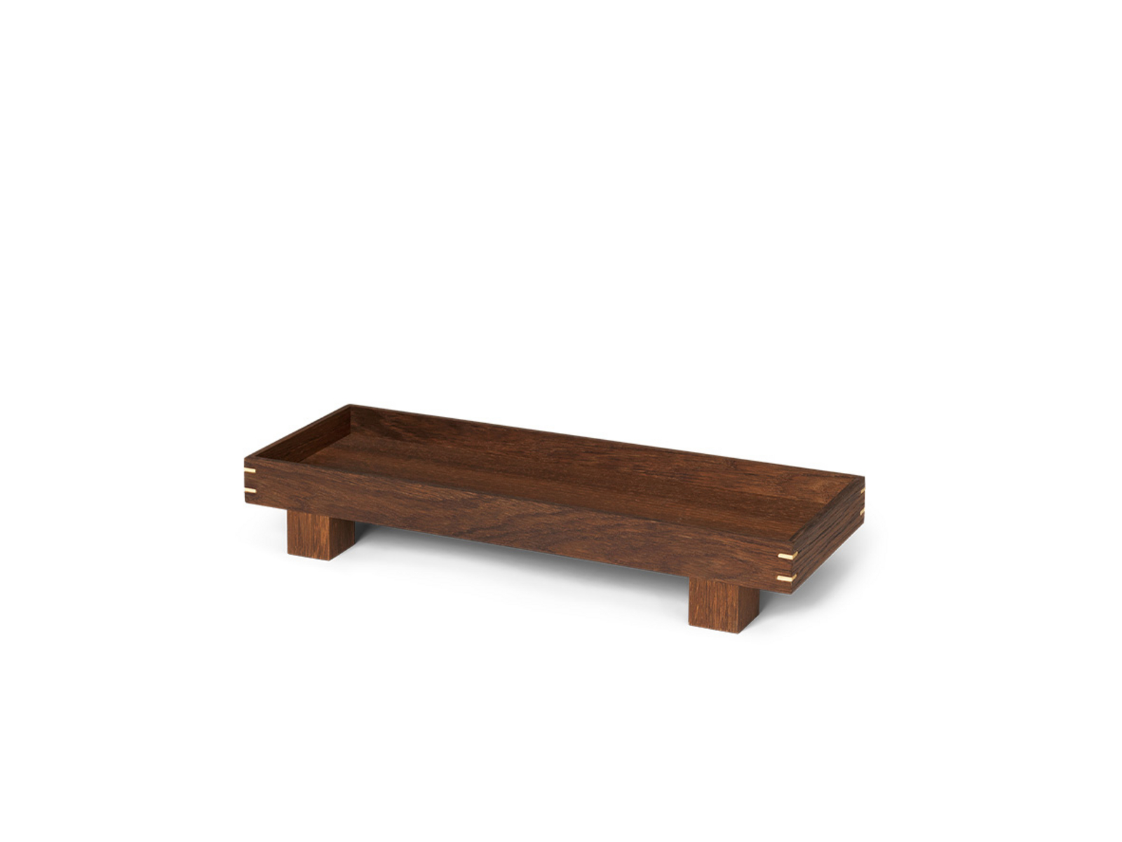 Bon Wooden Tray X Small Smoked Oak - Ferm Living