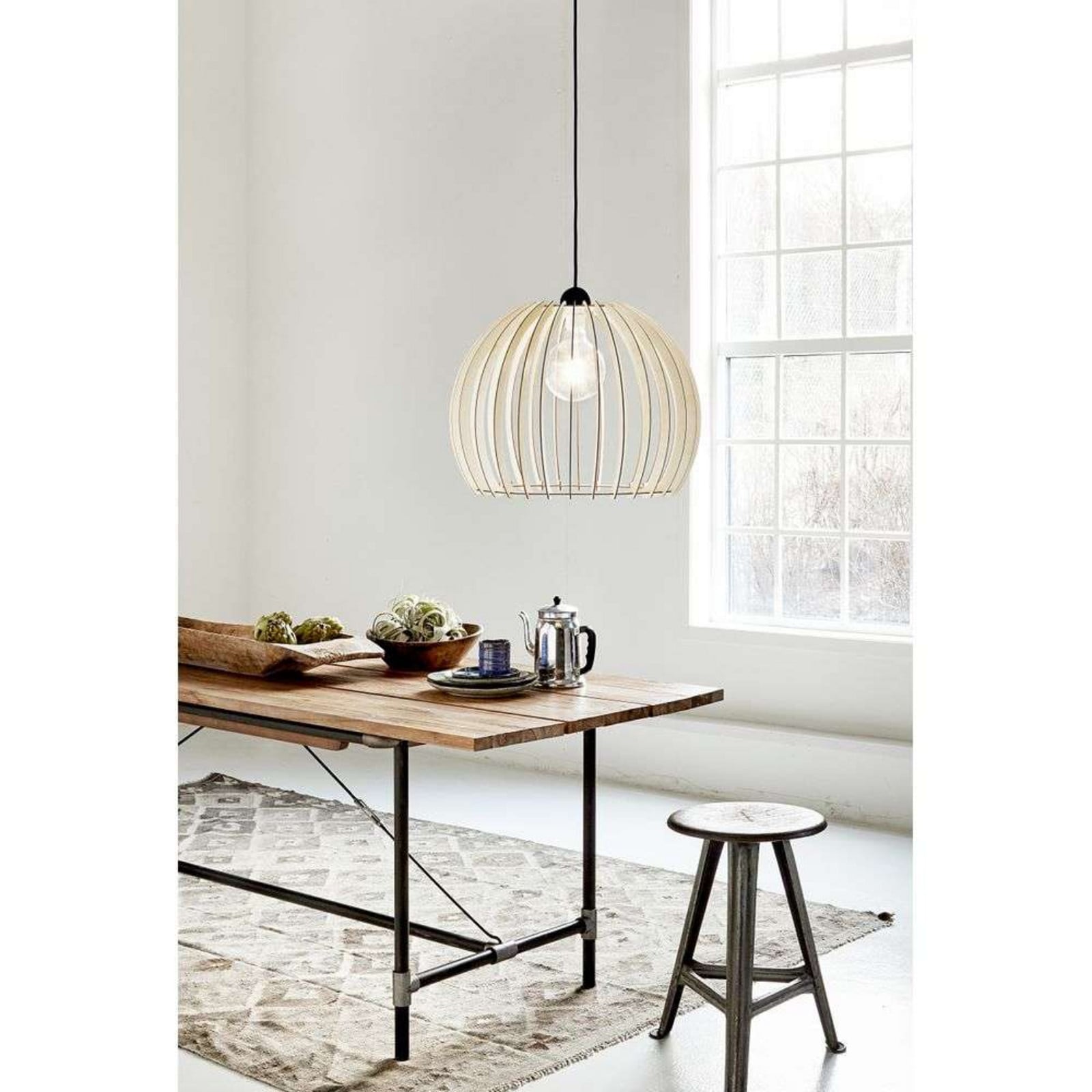 Chino 40 Taklampa Wood Nordlux - Vardagsrum - Tr&auml;