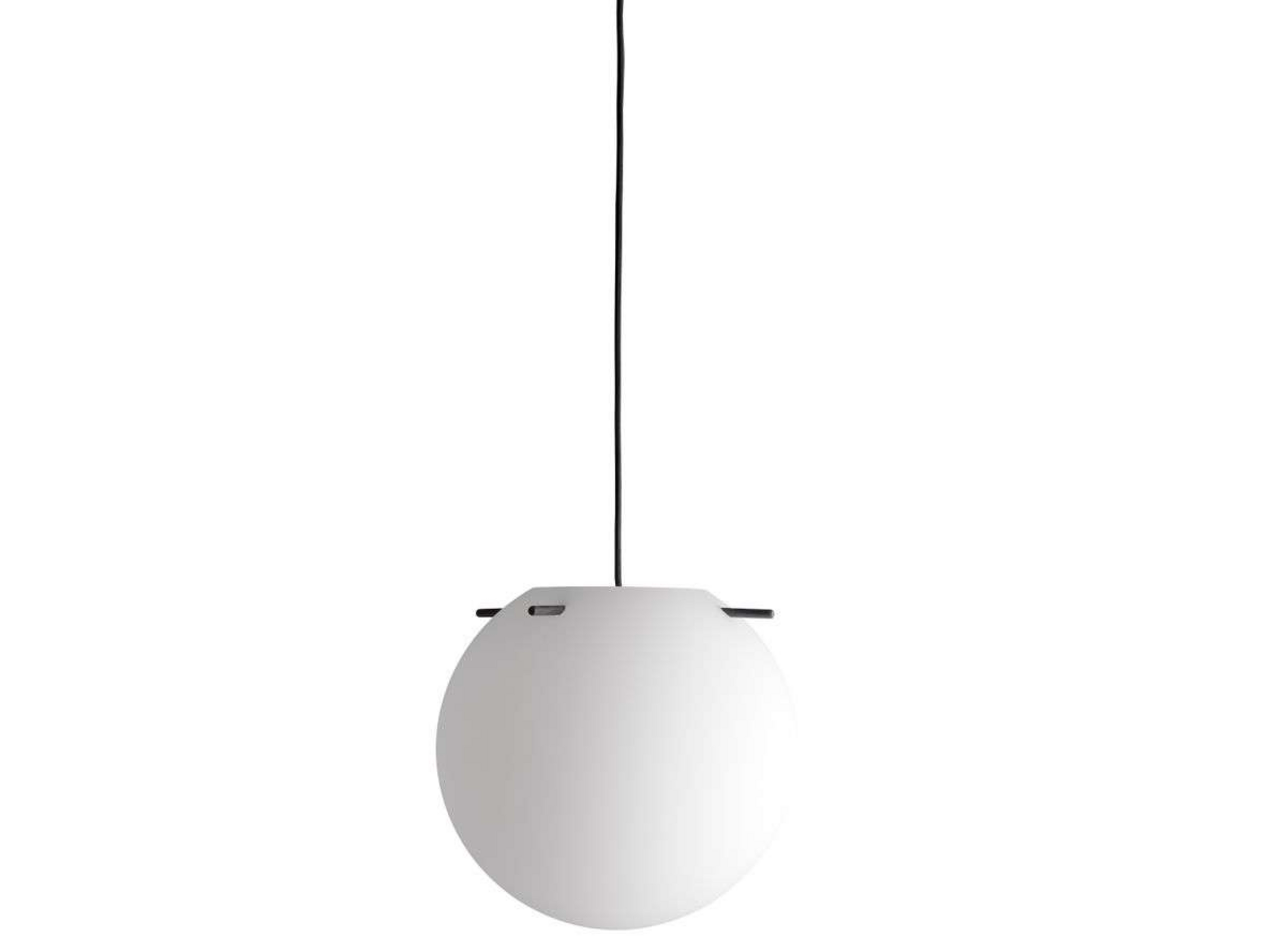 Koi Pendel Ø32 Opal White/Black - Frandsen
