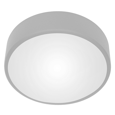 Deckenlampe Cleo 400, Ø 40 cm grau