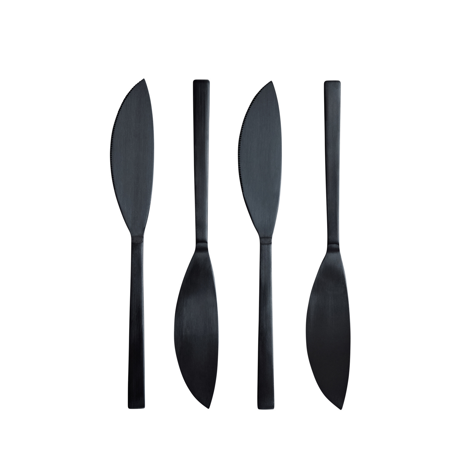 Zestaw 4 noży Kogei, czarny, wysokość 22 cm – 101 Copenhagen