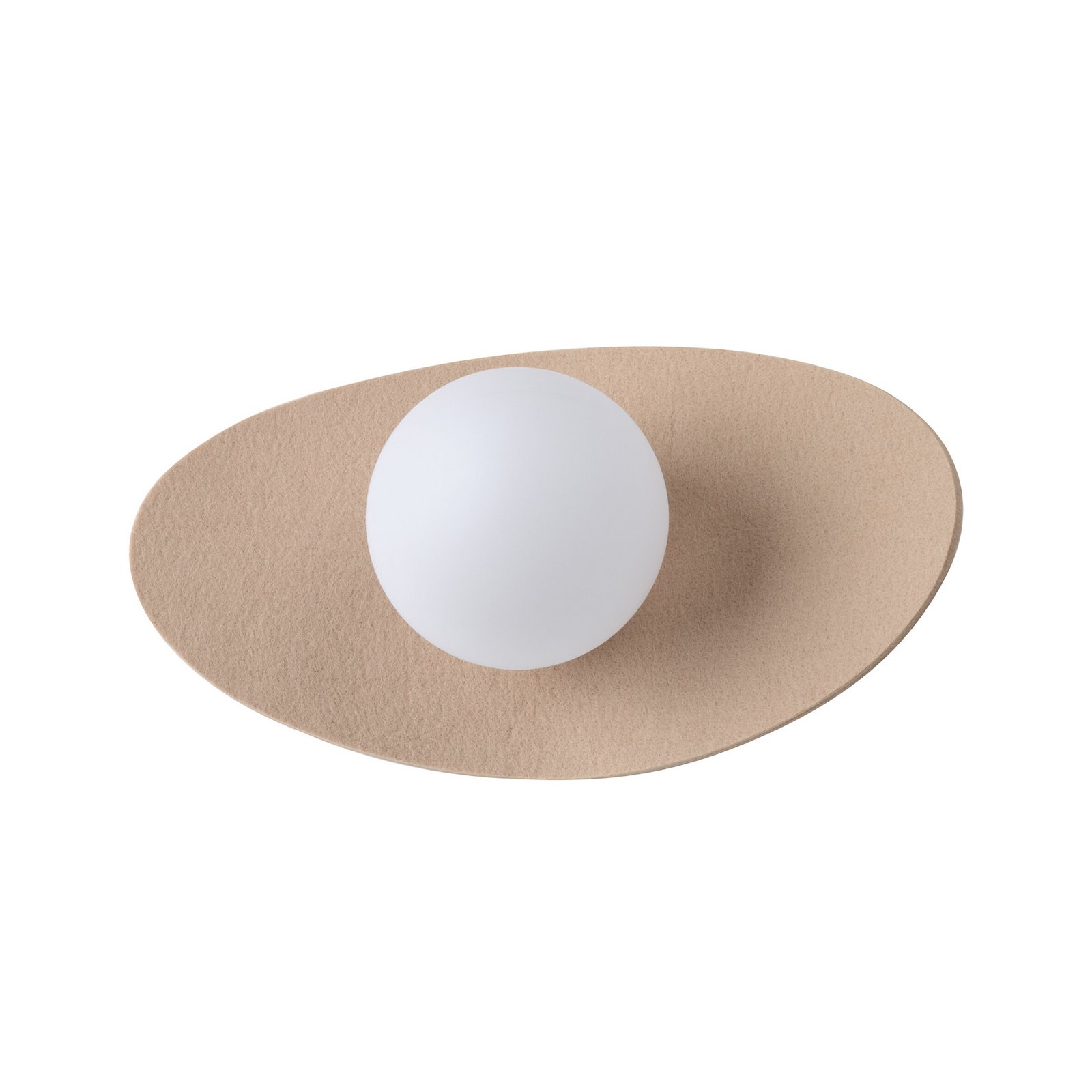 OSRAM sieninis šviestuvas „Decor Pearl“, smėlio spalvos, veltinis, G9