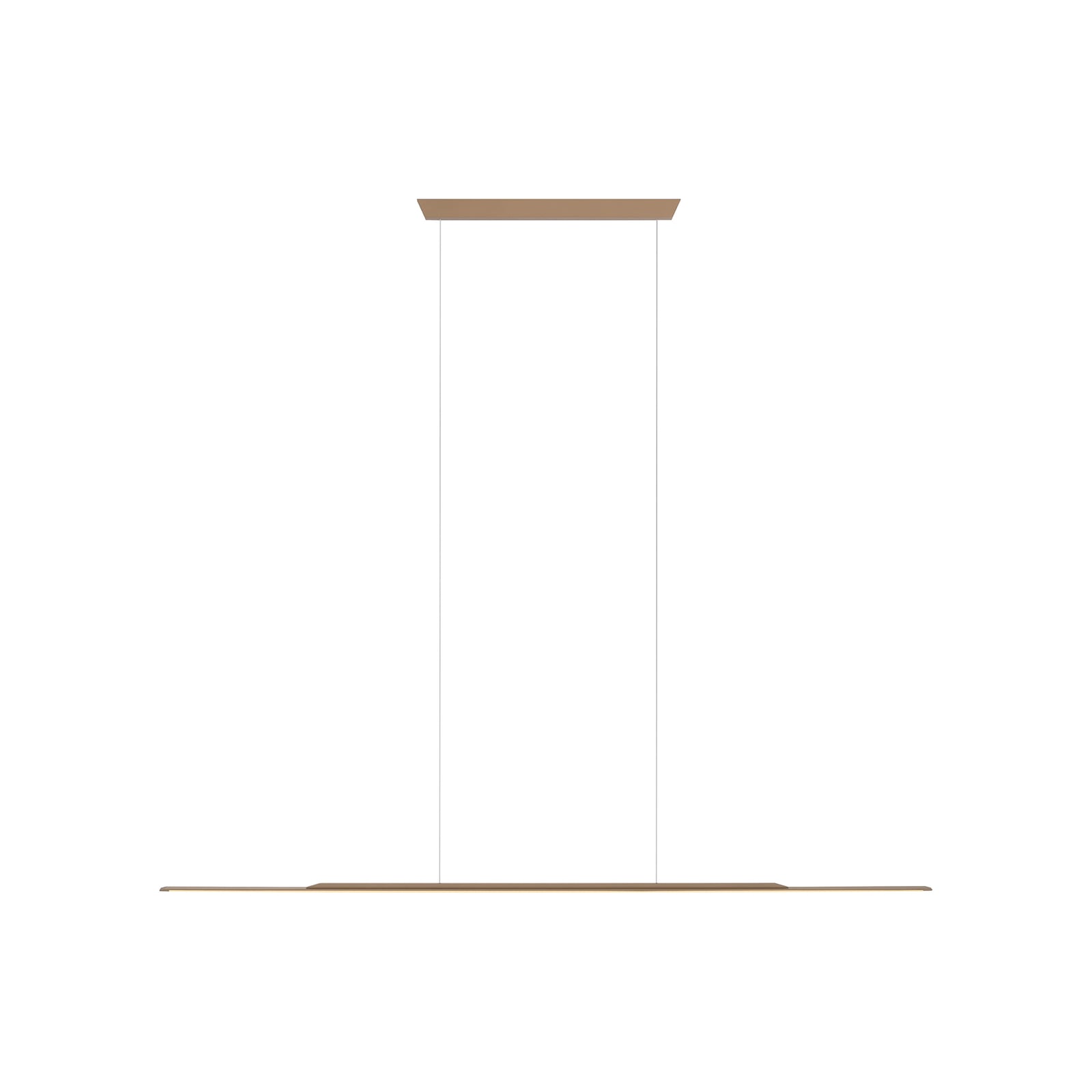 Suspension LED, bronze, 125 cm, aluminium, 3 000 K - PURE Suspension LED, bronze, 125 cm, aluminium, 3 000 K - PURE