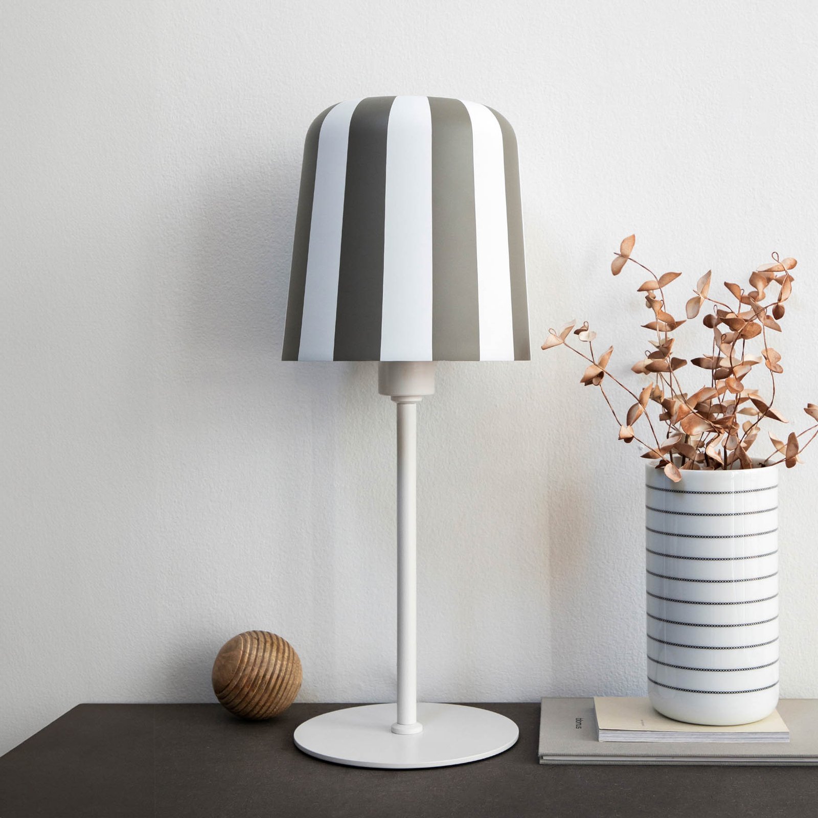 Gry Lampe de Table Gris/Blanc - DybergLarsen