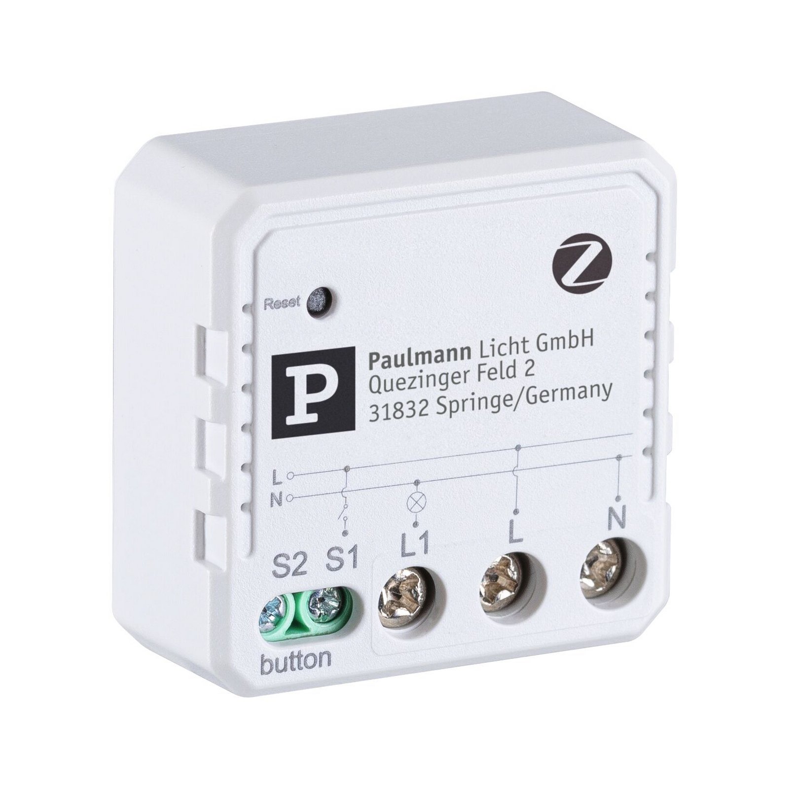 Paulmann Smart flush-mounted actuator, Zigbee 3.0, white, IP20
