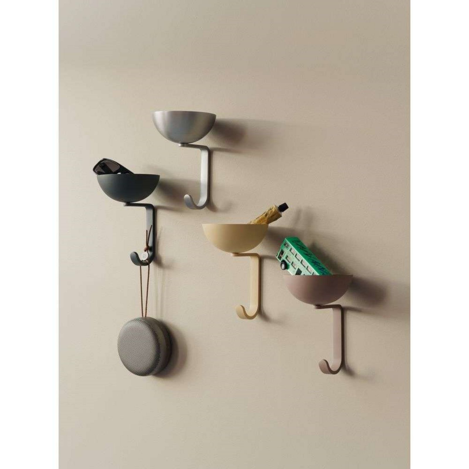 Nest Wall Hook Aluminium - Northern