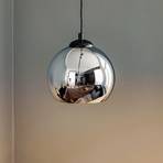 Hanglamp Tory zwart/chroom 1-lamp