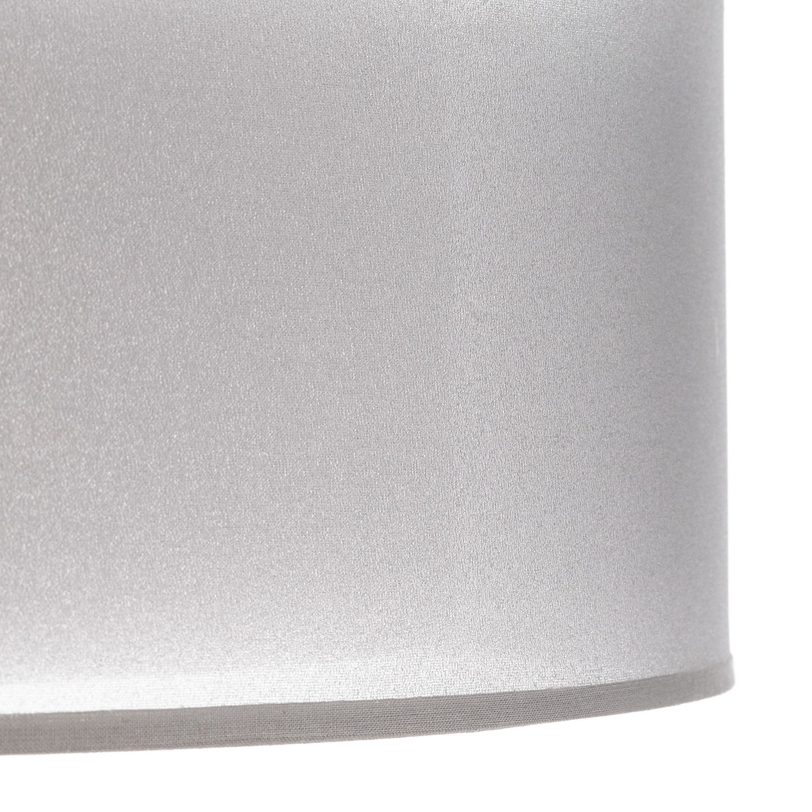 "Euluna Tibu" lubinis šviestuvas, tekstilinis, Ø50 cm, pilkas