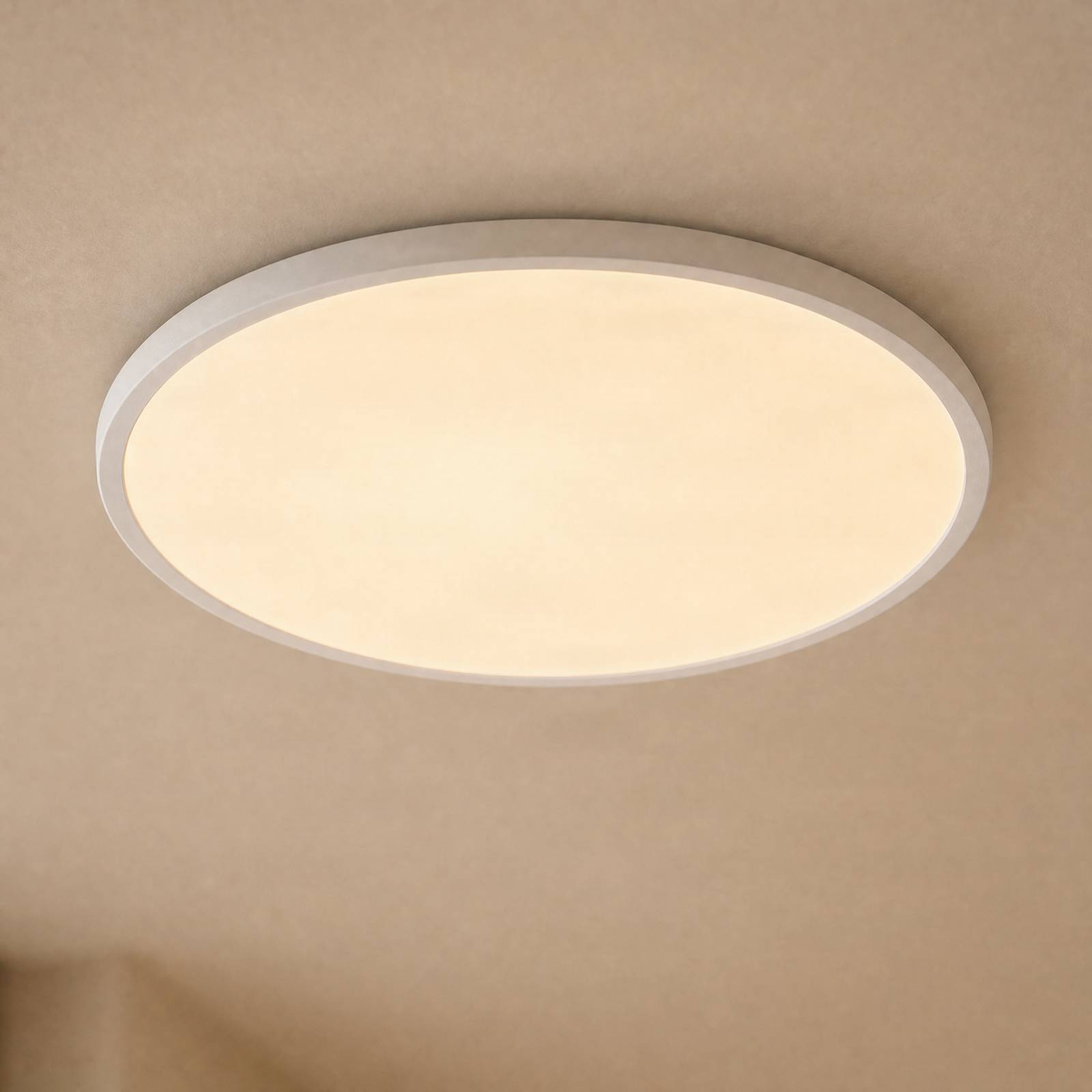 Lampa sufitowa LED Oja Smart, biała, Ø 60 cm