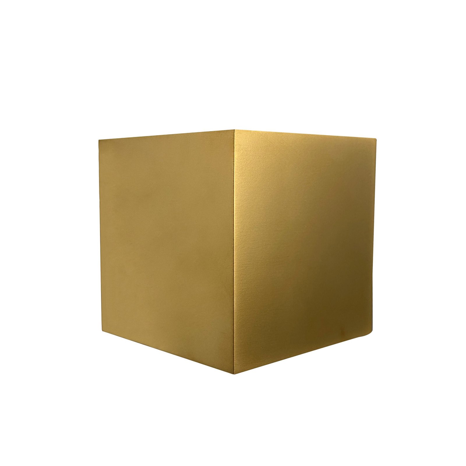 Dyberg Larsen Venus LED wall lamp, brass-coloured