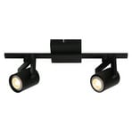 Modern ValvoLED ceiling lamp in black