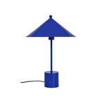 Lampa stołowa OYOY Living Design „Kasa”, niebieska, metalowa, E14