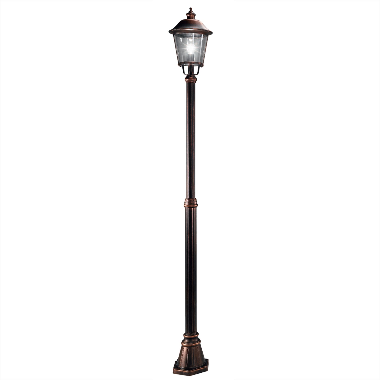 Mariella stolplampa med 1 lampa