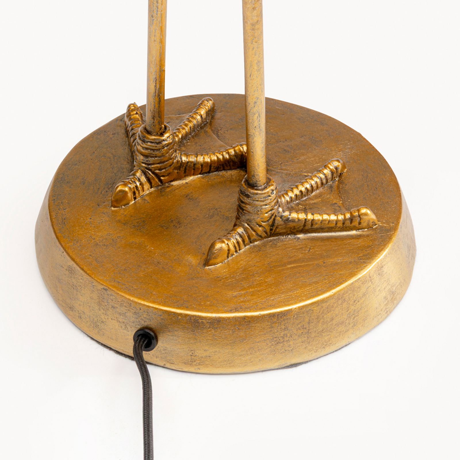 KARE Tischleuchte Pelican, gold, Leinen, Höhe 62 cm, E27 KARE Tischleuchte Pelican, gold, Leinen, Höhe 62 cm, E27