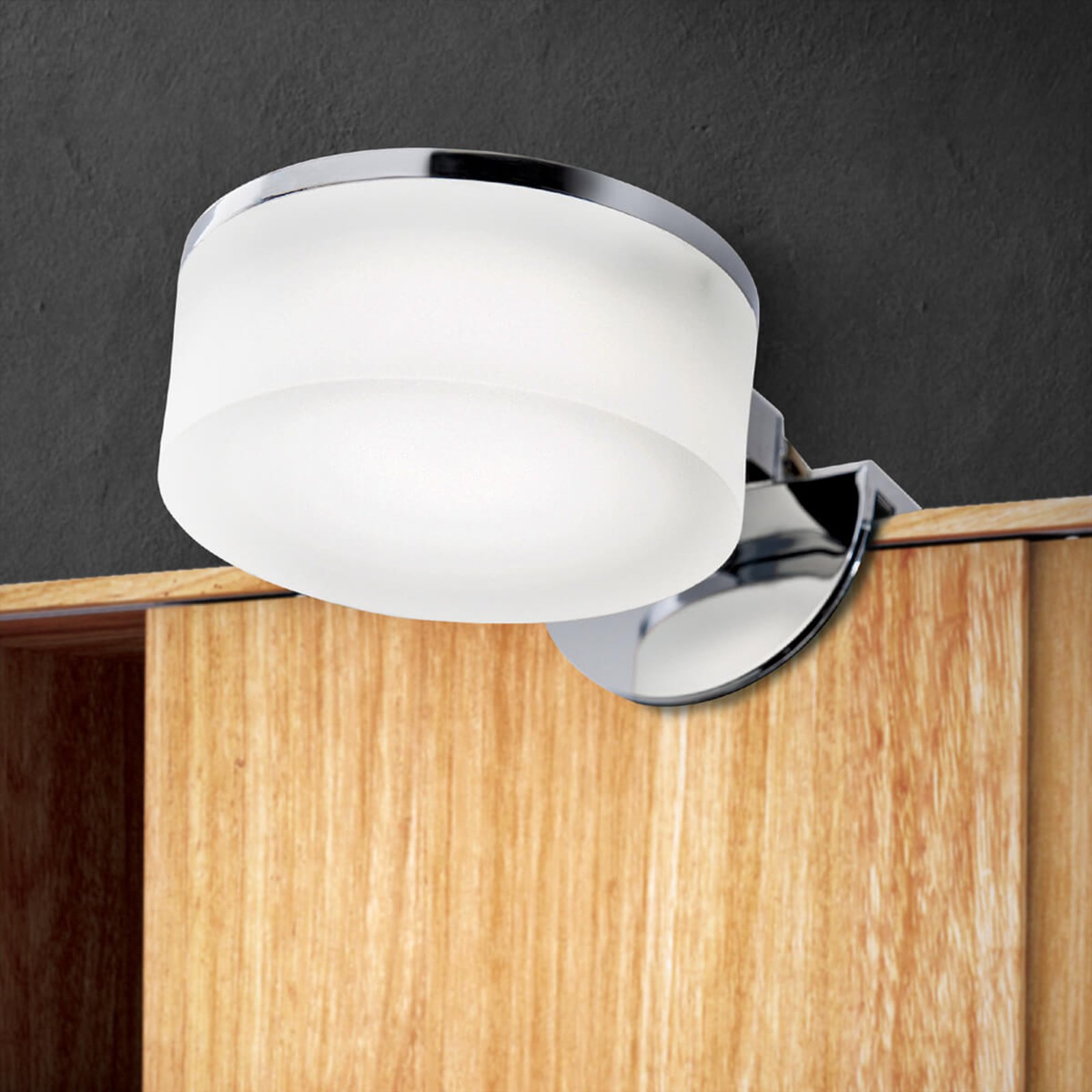 Lampe LED Noah pour miroir IP 44, ronde