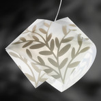 Candeeiro suspenso Slamp Gemmy Dafne em branco