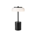 Candeeiro de mesa portátil Blossi Mini Preto/Opala - Nuura