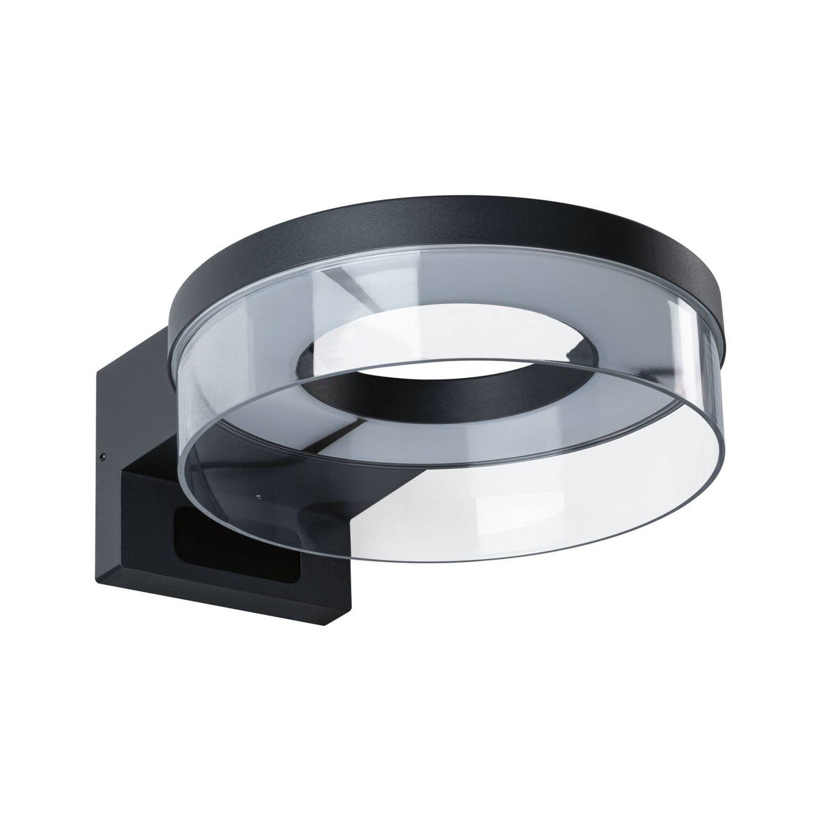 Paulmann LED-Wandleuchte Capera, anthrazit, CCT, IP44