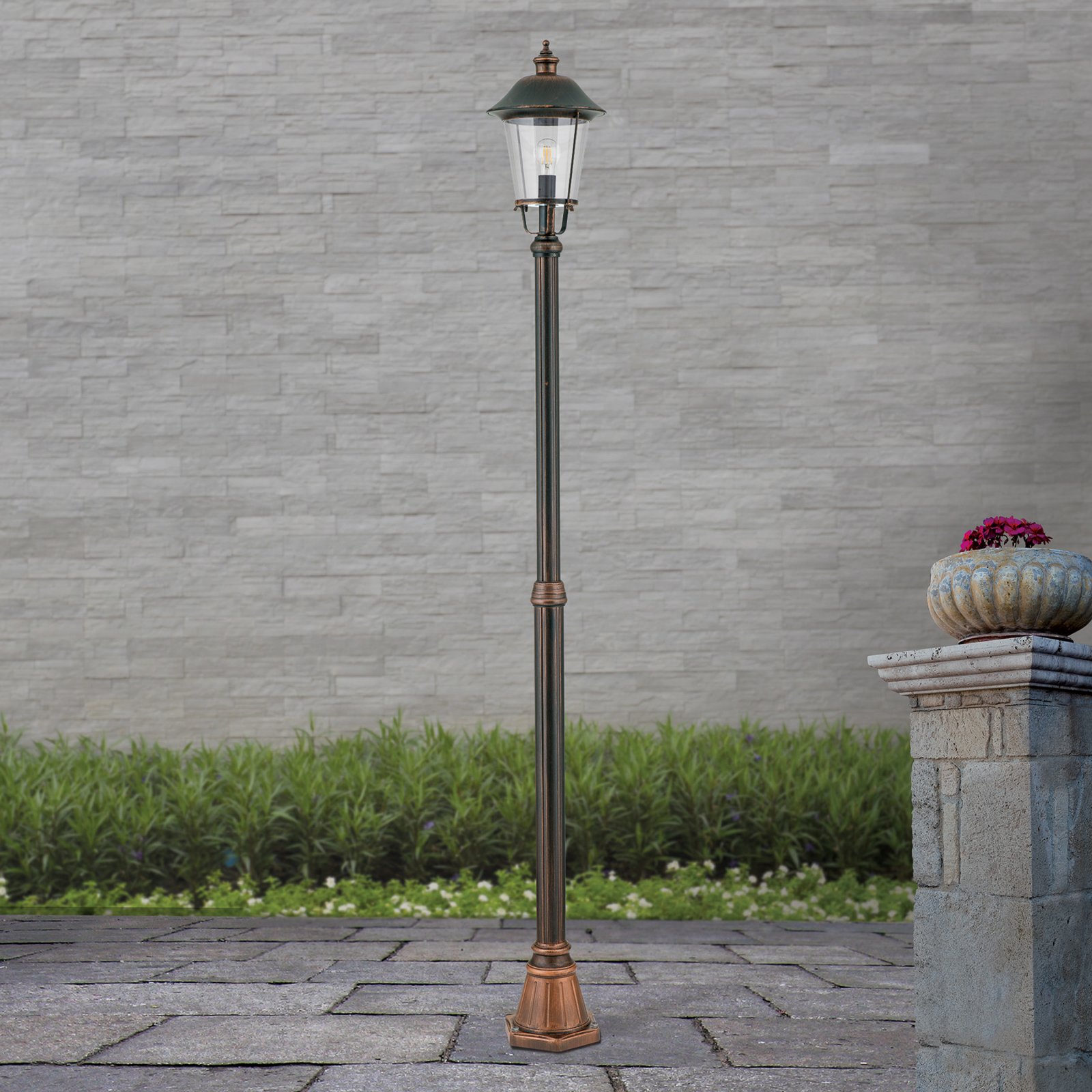 Mariella lamp post, 1-bulb