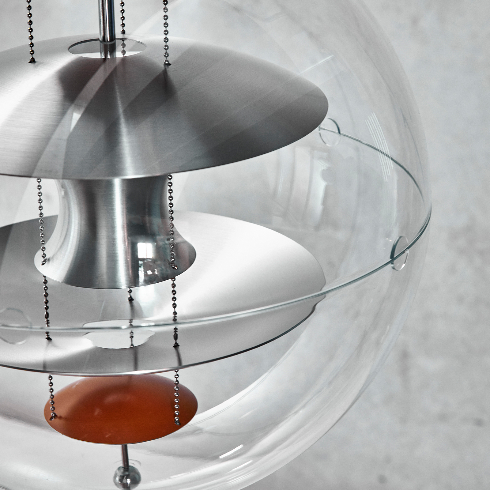 VP Globe Pendant 40 Brushed Alu - Verpan