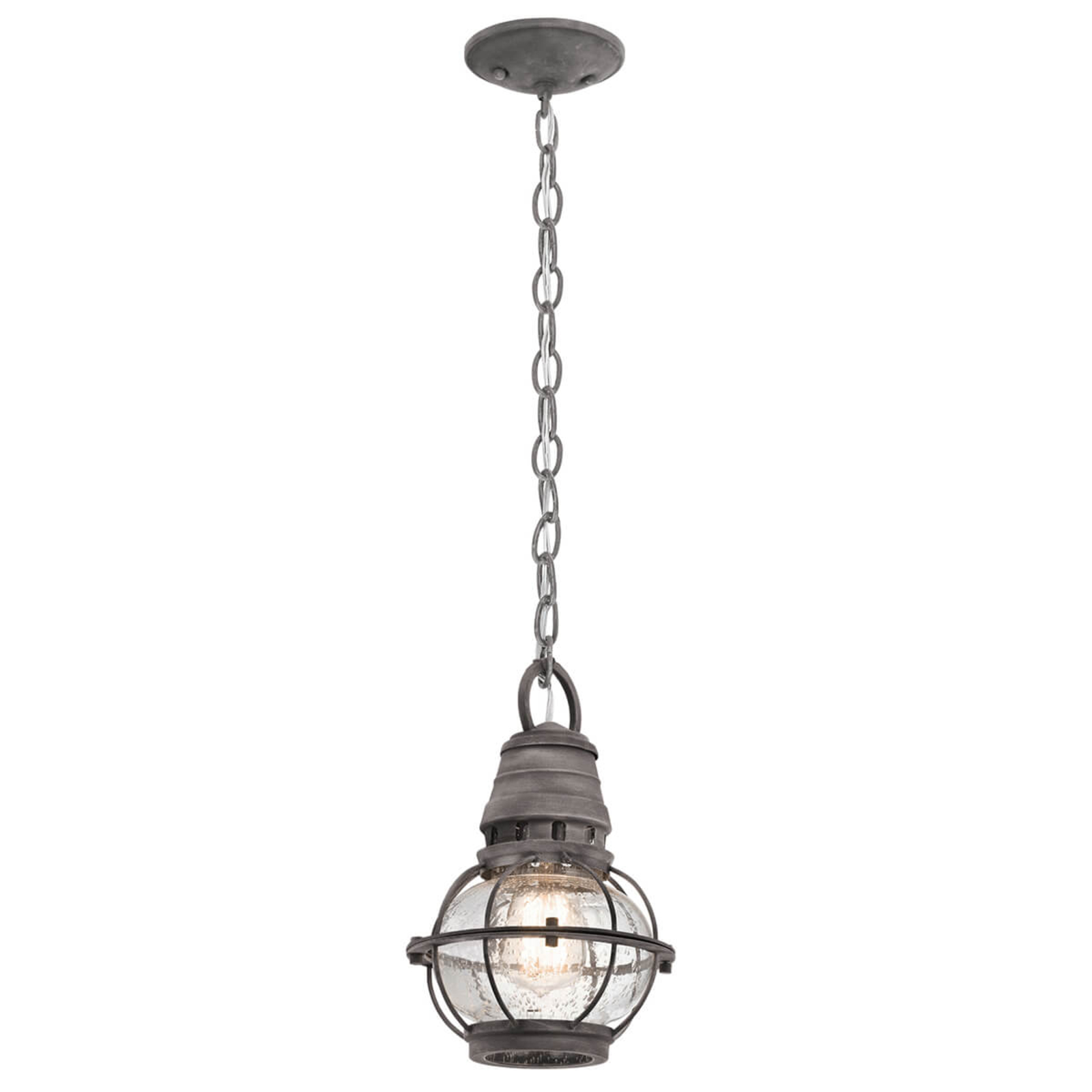 Bridge Point hanging light - industrial style