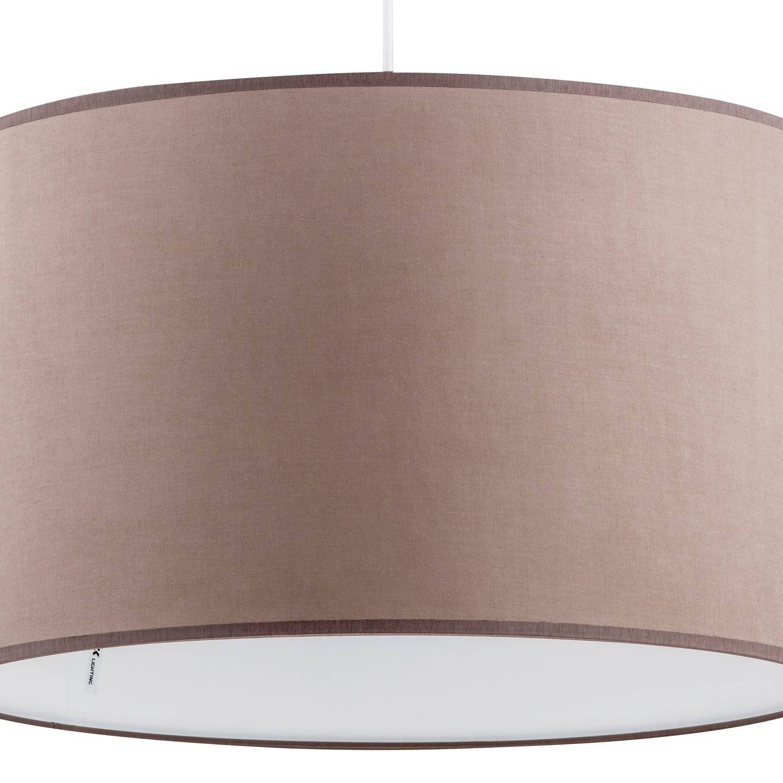 TK Lighting Hänglampa Rondo cappuccino Ø 50 cm