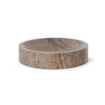 ferm LIVING Scape bowl, brown, Ø 30 cm, marble