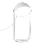 LED-Tischleuchte Hemi mit schwenkbarem Schirm