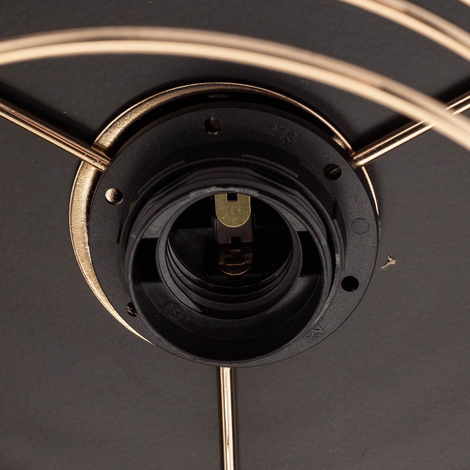 Hanglamp Beryt Pro van metaal zwart/goud