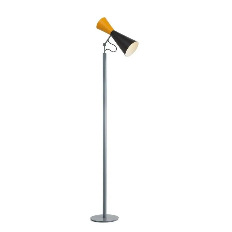 Nemo - Parliament Gulvlampe Black/Yellow  Lighting