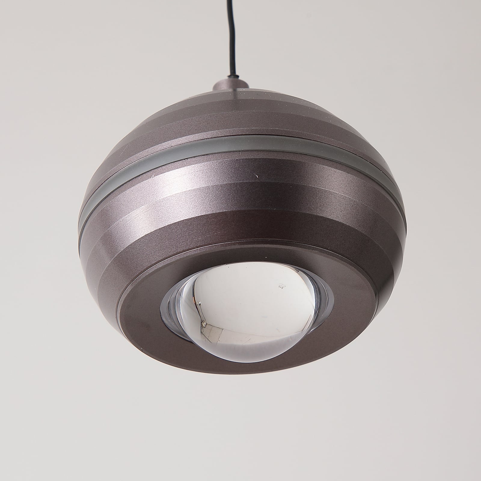 LED-Hängeleuchte Meteor, 1-fl., nickel schwarz, Metall, CCT LED-Hängeleuchte Meteor, 1-fl., nickel schwarz, Metall, CCT
