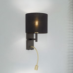 Paul Neuhaus Robin wall lamp with reading arm