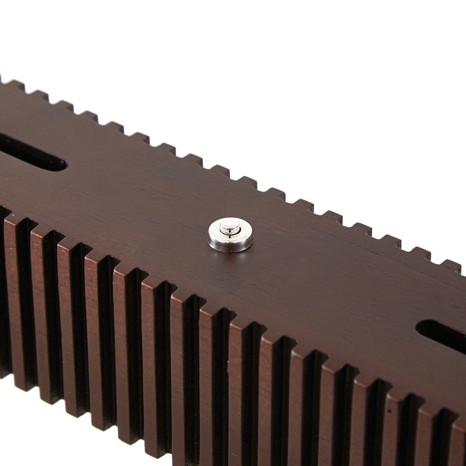 Suspension LED Emara, chêne, CCT, bois foncé - Lucande