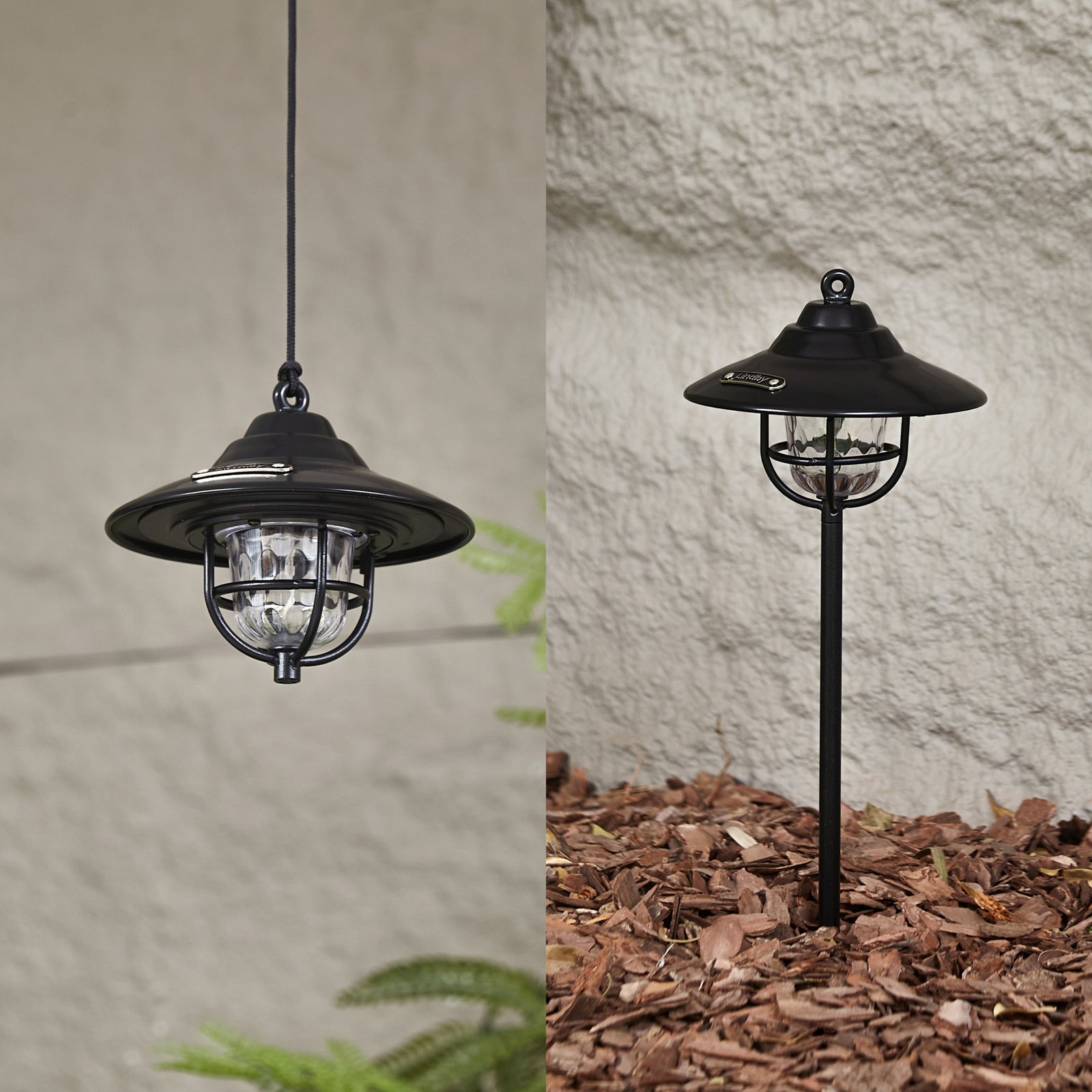 Ketil Portable Utendørslampe Svart - Lindby