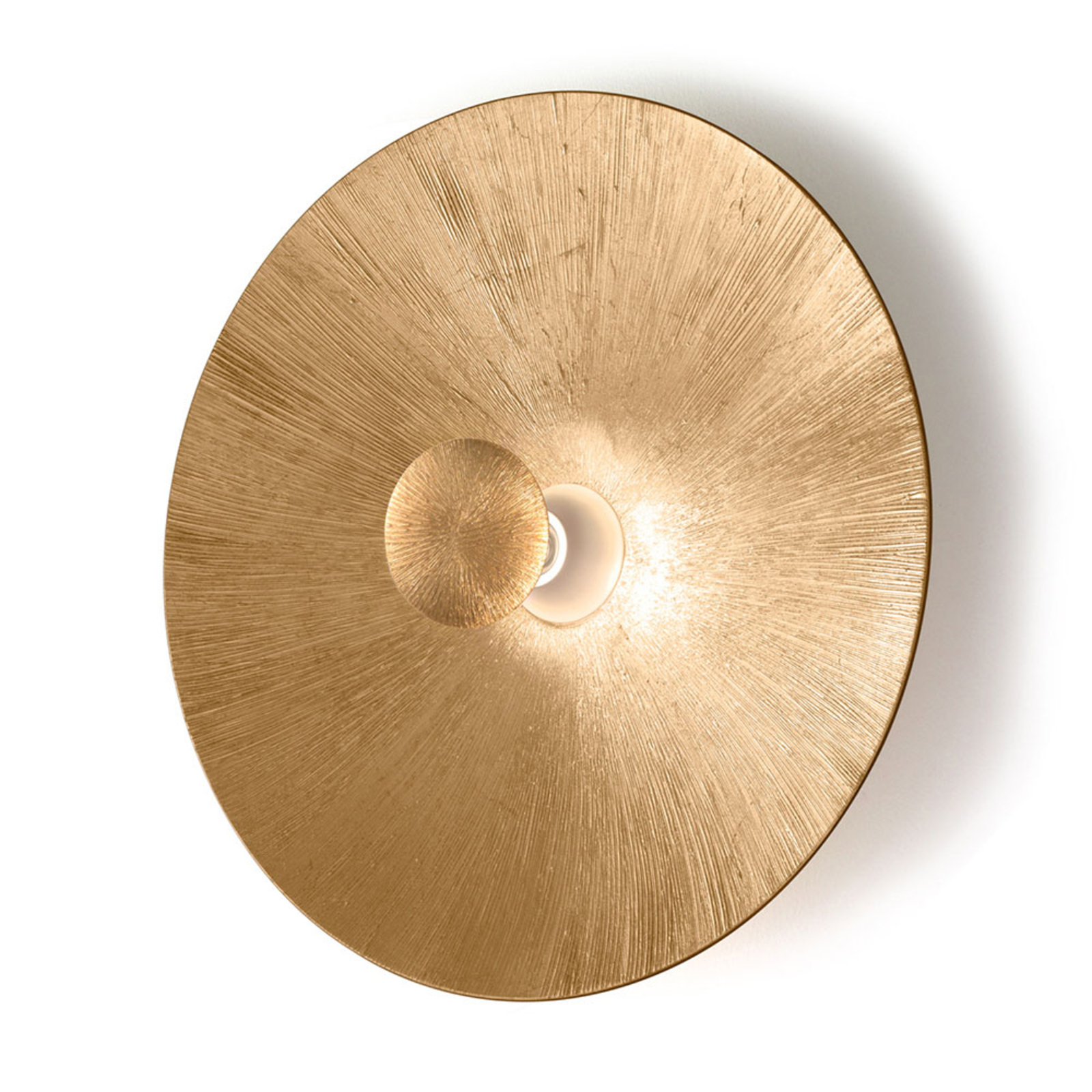Wandlamp Moon Sun, Ø 62 cm, goud